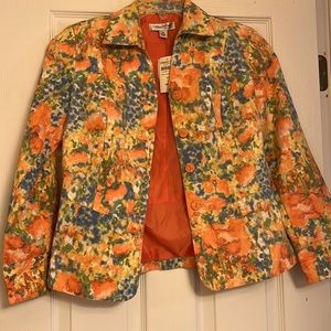 Beautiful bright light color for the summer jacket by Coldwater Creek
